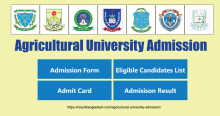 Agricultural University Admission