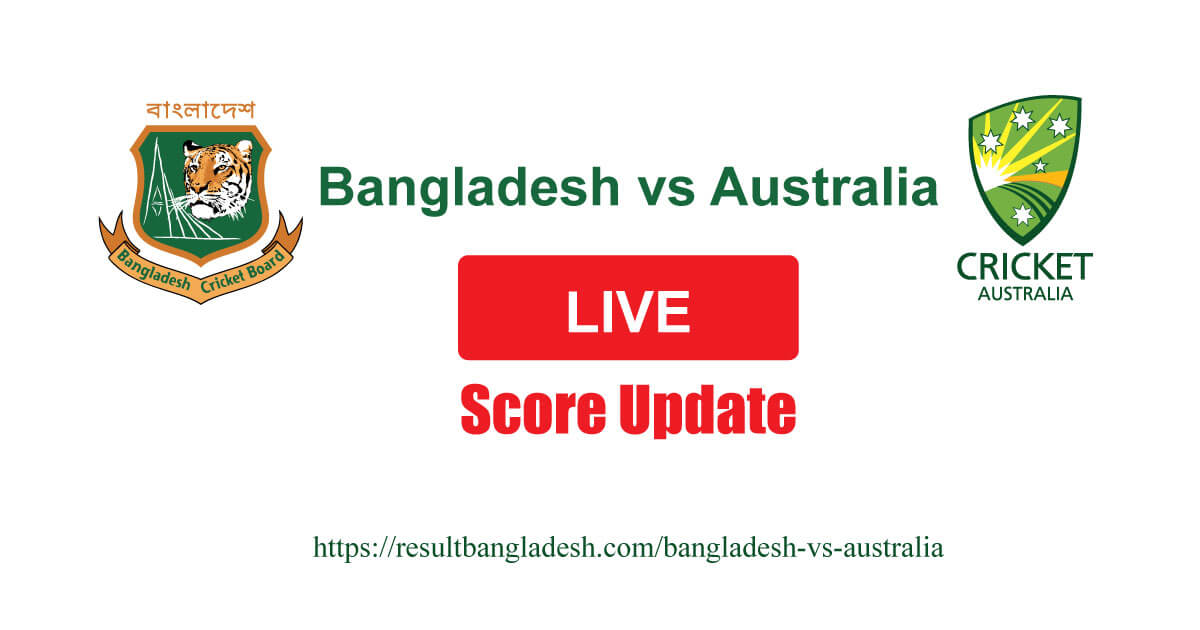 Bangladesh vs Australia 2021 Live T20