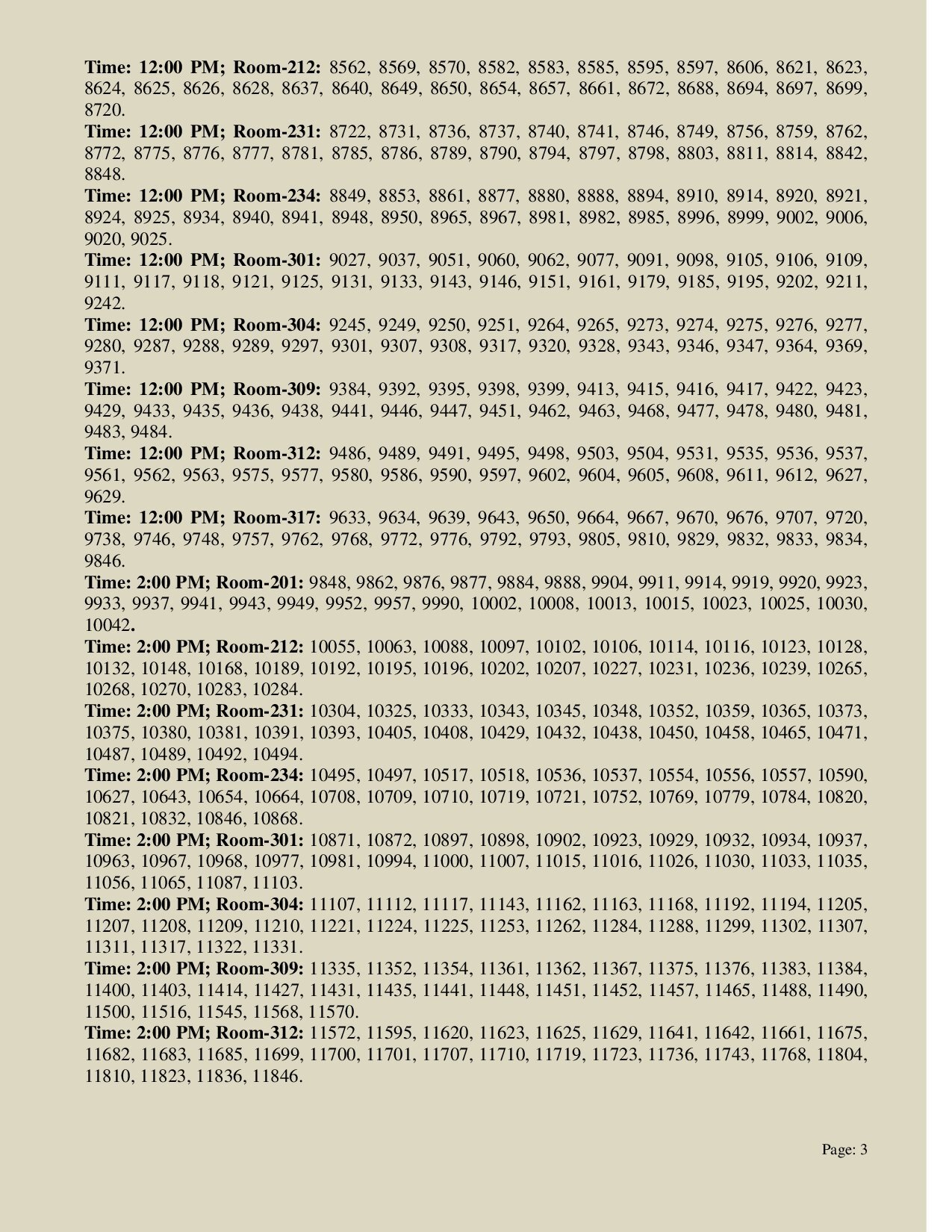 NDC Admission Result 2025-3